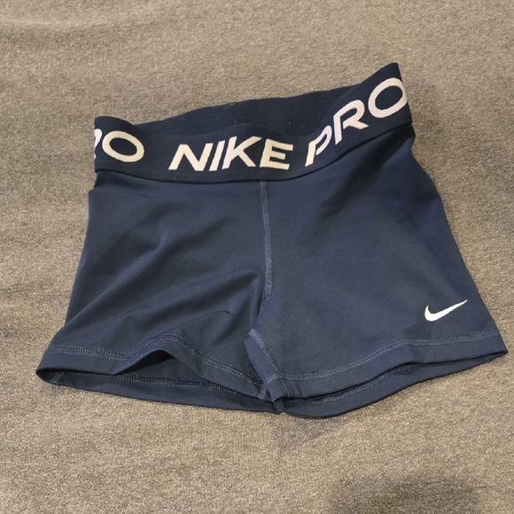 Nike Pants - Nike Pro Navy Blue Shorts